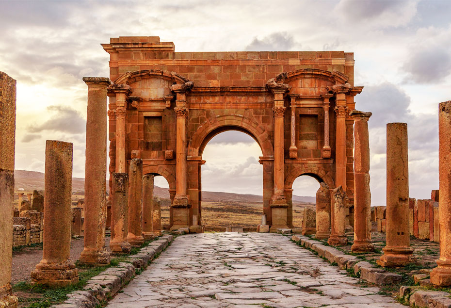Timgad Roman Ruins